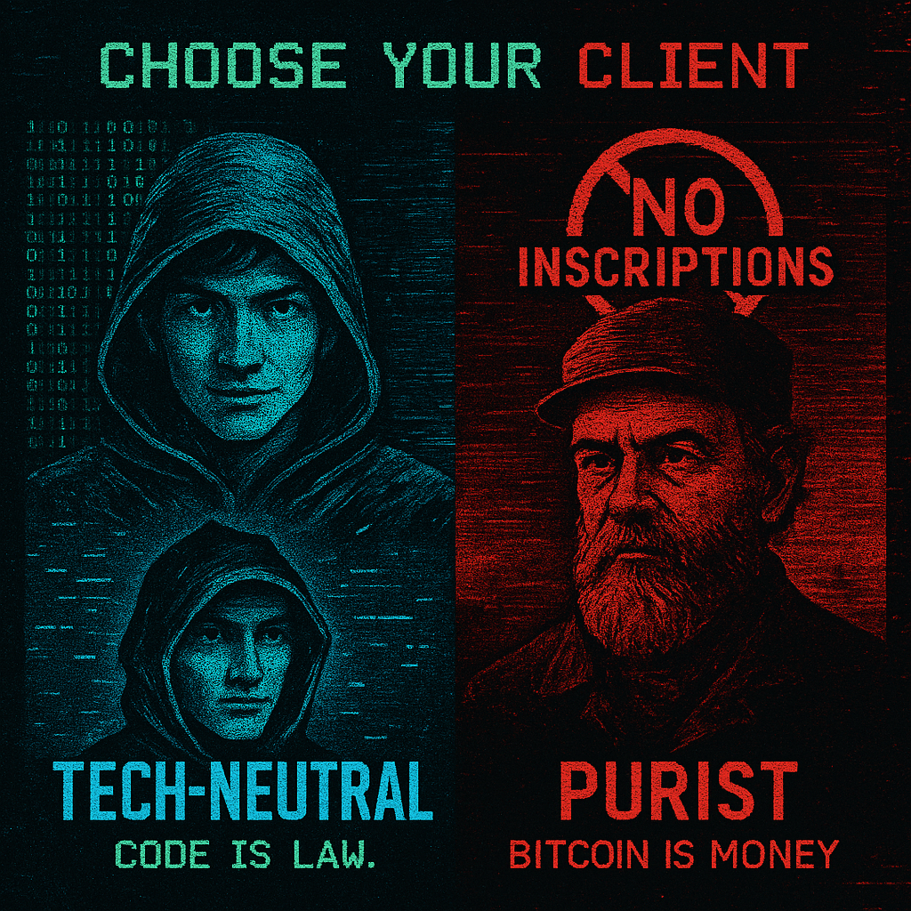 Choose Your Side: Tech-Neutralists vs Purist Hardliners